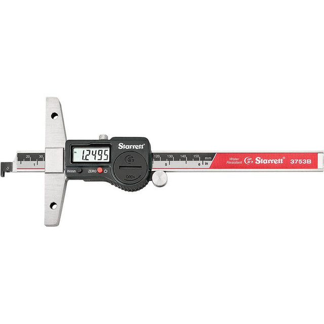 Starrett 12690 0mm to 150mm Stainless Steel Electronic Depth Gage