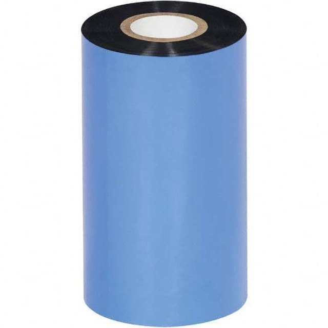 Value Collection THT163 Thermal Transfer Ribbon: 4.33" Wide, 984' Long, Black, Wax & Resin