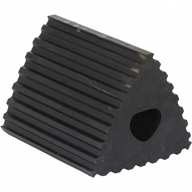 Vestil RMC-4 Rubber Wheel Chock: 4" OAL