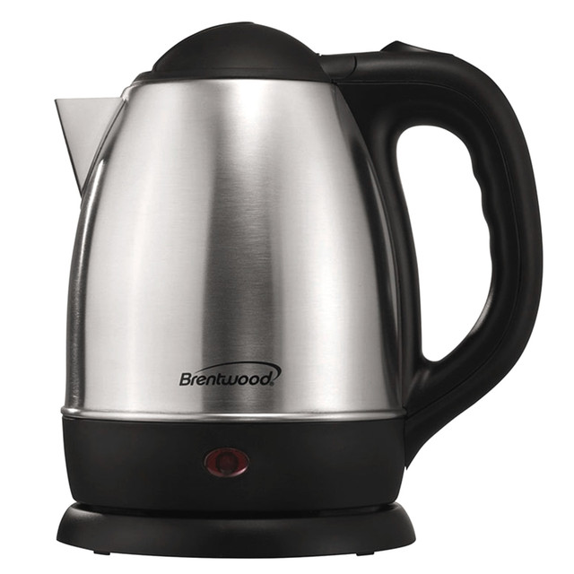 BRENTWOOD APPLIANCES, INC. 99583240M Brentwood 1.5L Stainless Steel Electric Cordless Tea Kettle, Silver BRENTWOOD APPLIANCES, INC. 99583240M Brentwood 1.5L Stainless Steel Electric Cordless Tea Kettle, Silver