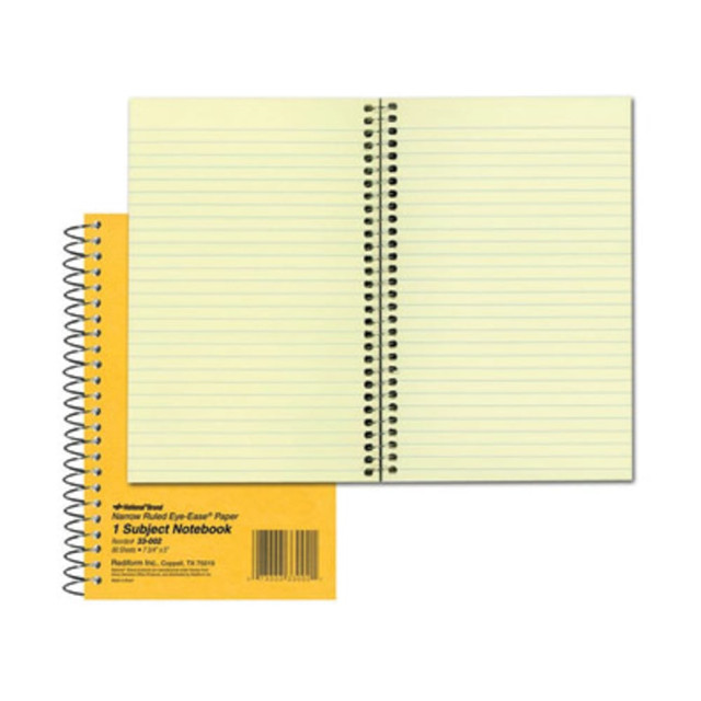 AVERY PRODUCTS CORPORATION 33002 Rediform Brown Board Notebook, 5in x 7-3/4in, 1 Subject, 80 Sheets, Brown