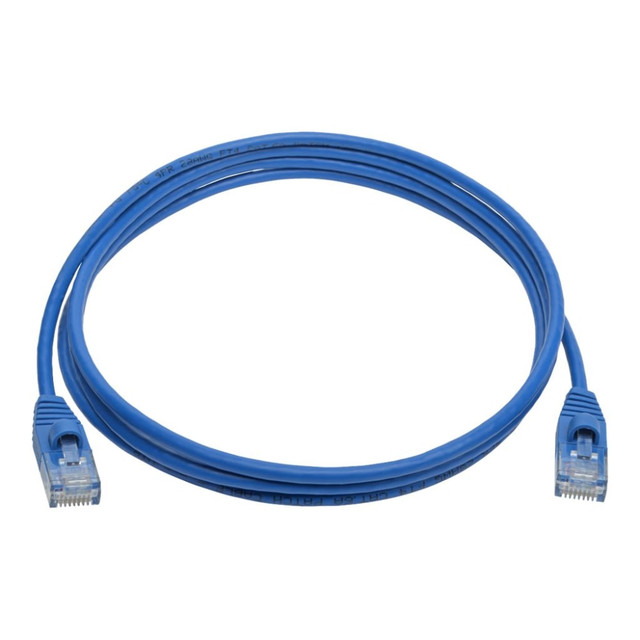 TRIPP LITE N261-S05-BL  Cat6a 10G Snagless Molded Slim UTP Ethernet Cable (RJ45 M/M) Blue 5 ft. (1.52 m)