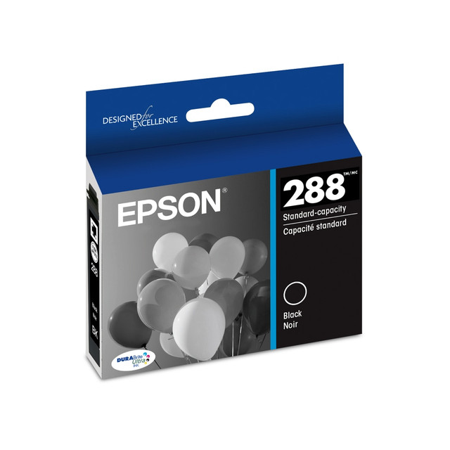 EPSON AMERICA INC. T288120-S Epson 288 DuraBrite Ultra Black Ink Cartridge T288120-S EPSON AMERICA INC. T288120-S Epson 288 DuraBrite Ultra Black Ink Cartridge T288120-S