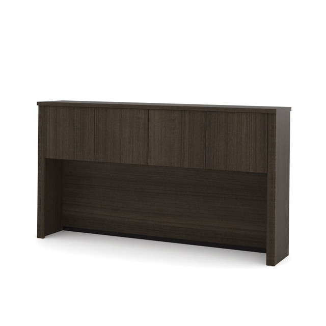 BESTAR INC. Bestar 60520-2179  Embassy 66inW Hutch For Desk Shell, Dark Chocolate