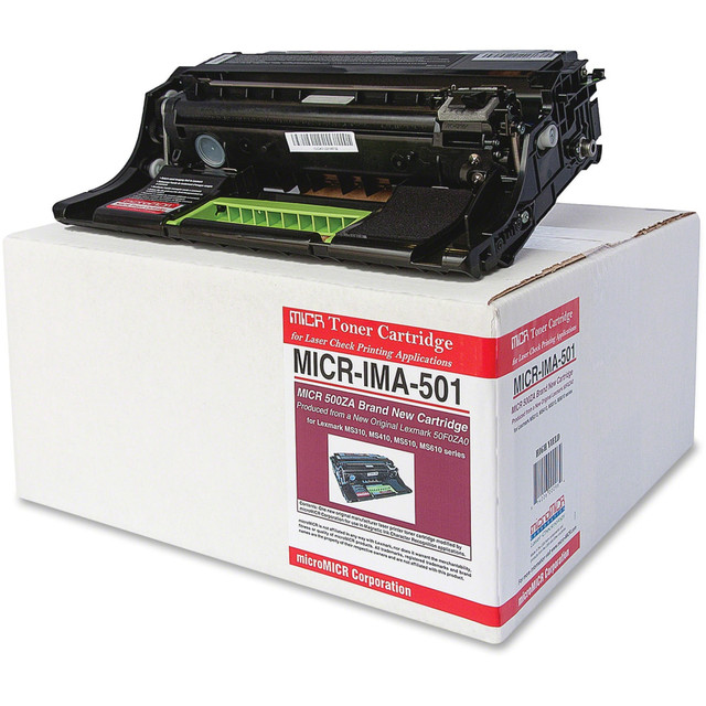 MICROMICR CORPORATION MicroMICR IMA501  IMA-501 - Black - compatible - printer imaging unit (alternative for: Lexmark 501H) - for Lexmark MS312, MS317, MS415, MS417, MS517, MS617, MX317, MX410, MX417, MX511, MX517, MX617