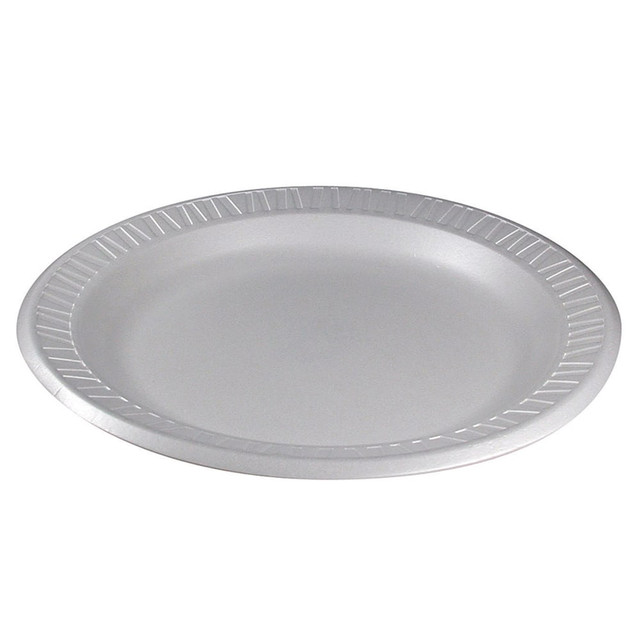 DART CONTAINER CORPORATION 9PWQ Dart Laminated Foam Plates, 9in, White, Pack Of 125 Plates DART CONTAINER CORPORATION 9PWQ Dart Laminated Foam Plates, 9in, White, Pack Of 125 Plates