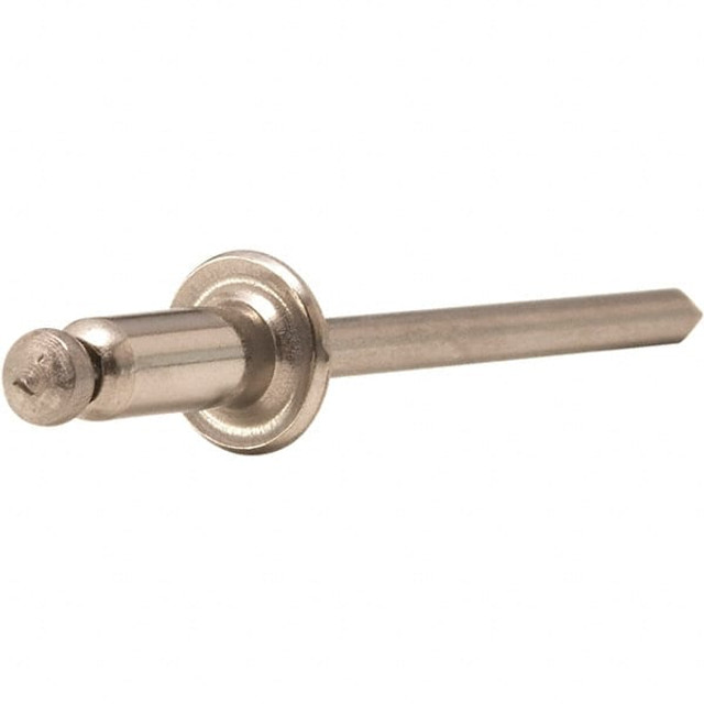 STANLEY Engineered Fastening POPSSD52BS Open End Blind Rivet: Size 5, Dome Head, Stainless Steel Body, Steel Mandrel