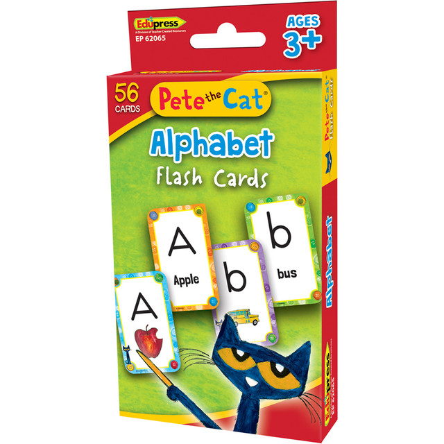 TEACHER CREATED RESOURCES Teacher Created Resources® Pete the Cat® Alphabet Flash Cards