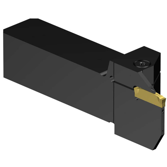 Sandvik Coromant 8196198 Indexable Grooving/Cut-Off Toolholders; Hand of Holder: Left Hand ; Maximum Depth of Cut (Decimal Inch): 0.6300 ; Maximum Depth of Cut (mm): 16.00 ; Maximum Groove Width (Decimal Inch): 0.1421 ; Maximum Groove Width (mm): 3.6