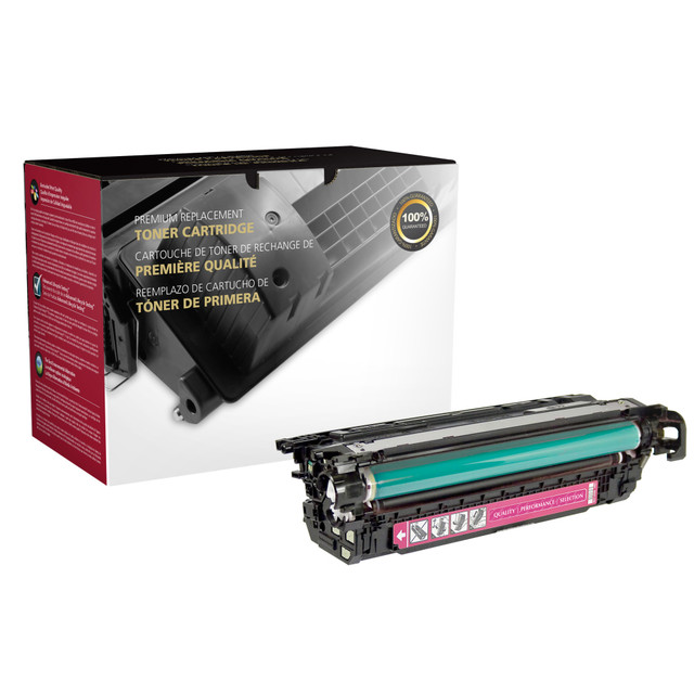 CLOVER TECHNOLOGIES GROUP, LLC 200791P Office Depot Remanufactured Magenta Toner Cartridge Replacement for HP 653A, OD653AM