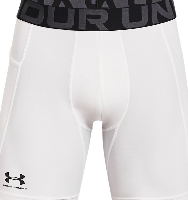 Under Armour 1361596-100-XXL HeatGear Armour Compression Shorts