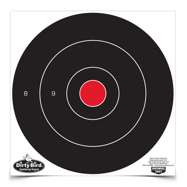 Birchwood Casey BC-35070 Dirty Bird 12 Inch Bull's-Eye Target