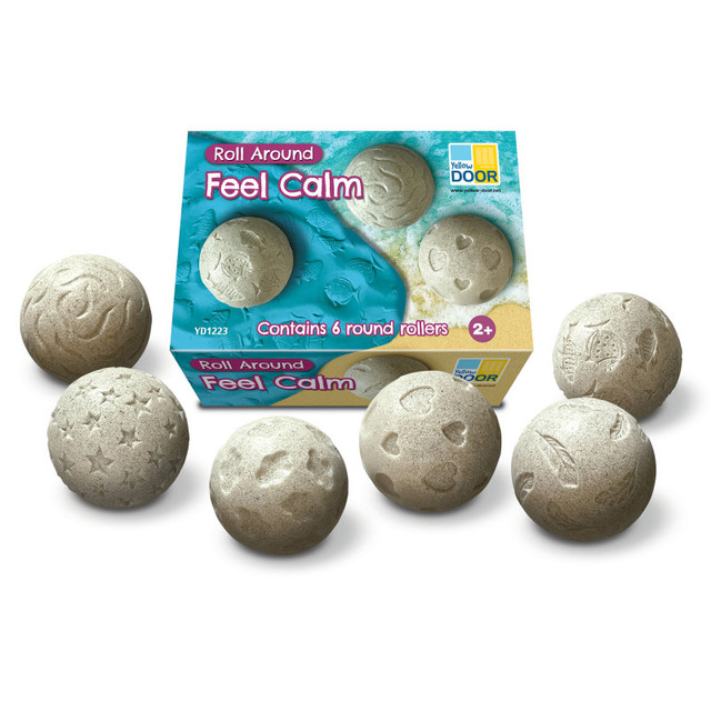 YELLOW DOOR US LLC Yellow Door Roll Around - Feel Calm - Set of 6