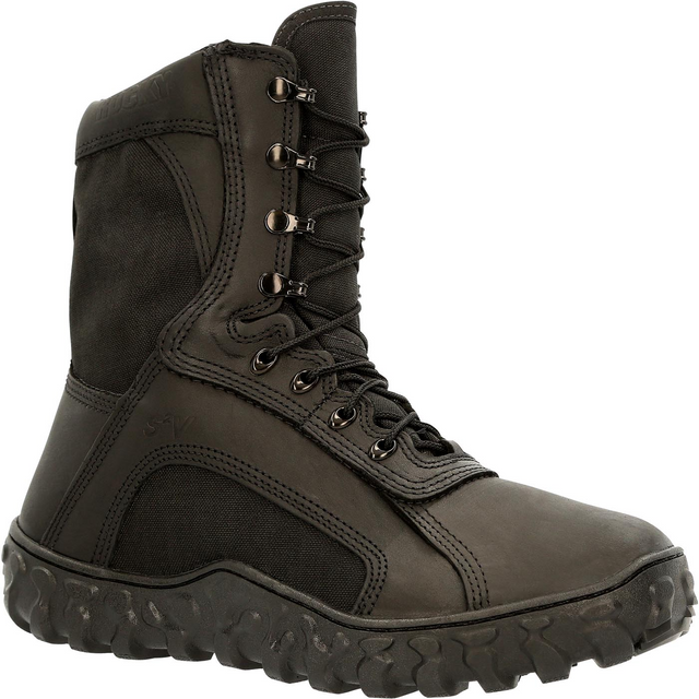 Rocky International RKC078BK4.5M Rocky Black S2V 400G Insulated Tactical Military Boot