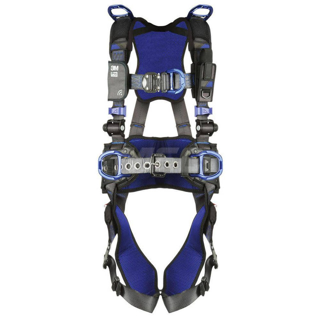 DBI-SALA 7012816401 Fall Protection Harnesses: 420 Lb, Vest Style, Size Large, For Climbing Positioning Retrieval & Rescue, Back Front Hips & Shoulder