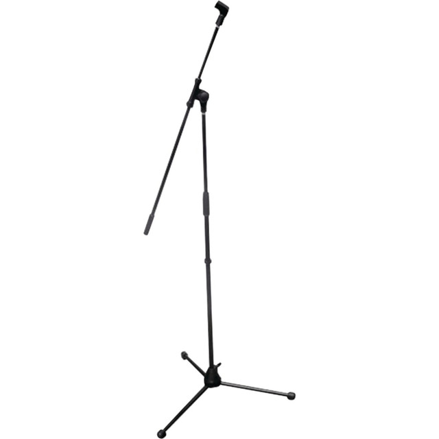 SOUND AROUND INC. Pyle PMKS3  PMKS3 Tripod Microphone Stand with Extending Boom - 38in Height x 3.5in Width - Black