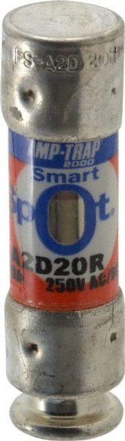 Ferraz Shawmut A2D20R Cylindrical Time Delay Fuse: RK1, 20 A, 51 mm OAL, 14 mm Dia