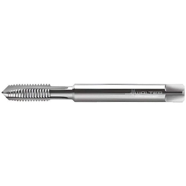 Walter-Prototyp 5075923 Spiral Point Tap: M1.6x0.35 Metric, 2 Flutes, Plug Chamfer, 6H Class of Fit, High-Speed Steel-E-PM, Bright/Uncoated