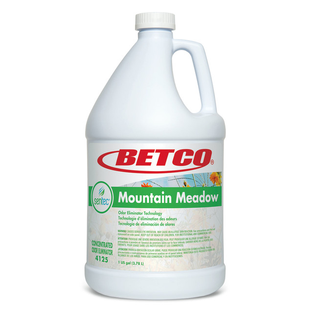 BETCO CORPORATION 41250400 Betco SenTec Mountain Meadow Air Freshener , 1 Gal, Pack of 4 BETCO CORPORATION 41250400 Betco SenTec Mountain Meadow Air Freshener , 1 Gal, Pack of 4