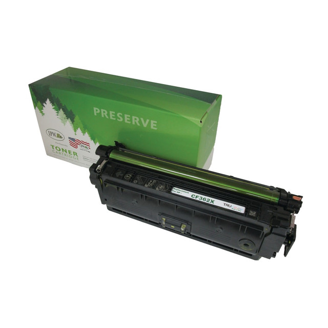 IMAGE PROJECTIONS WEST, INC. 545-F2X-ODP IPW Preserve Remanufactured Yellow High Yield Toner Cartridge Replacement For HP 508X, CF362X, 545-F2X-ODP