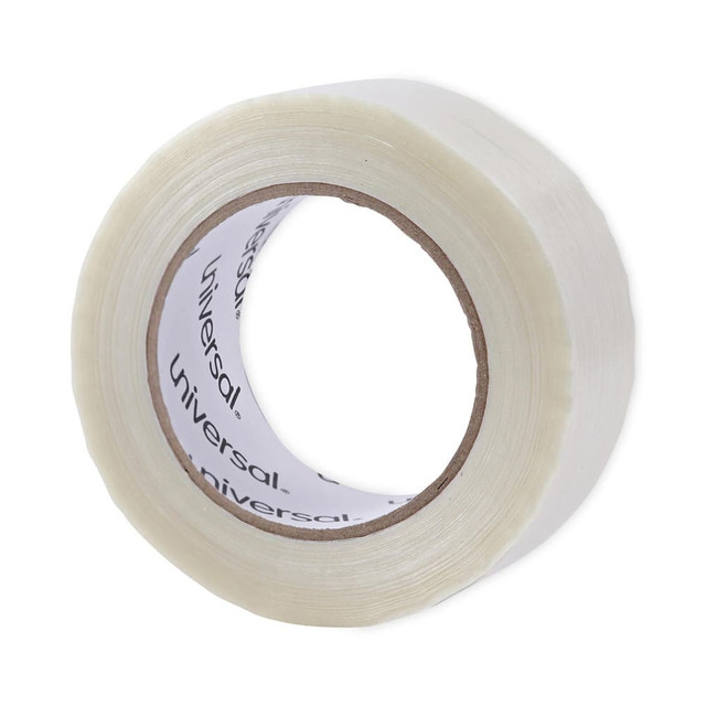 UNIVERSAL UNV30048 Filament & Strapping Tape; Type: Filament ; Color: Clear ; Width (Inch): 1.88 ; Length (mm): 54800 ; Thickness (mil): 4.3000