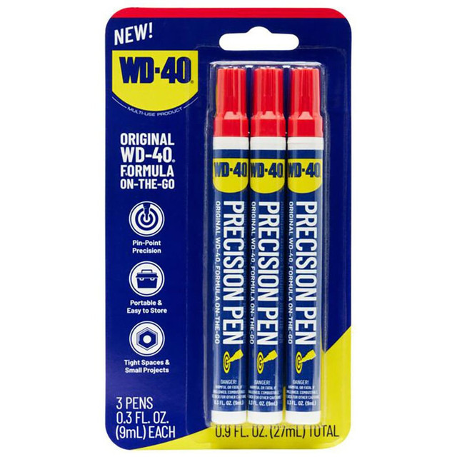 WD-40 490733 Multipurpose Lubricants & Penetrants; Type: Pen/Marker ; Food Grade: No ; Composition Family: Petroleum ; Lubricant Base: Petroleum Distillates ; Voc Compliant: Yes ; Composition: Aliphatic Hydrocarbon