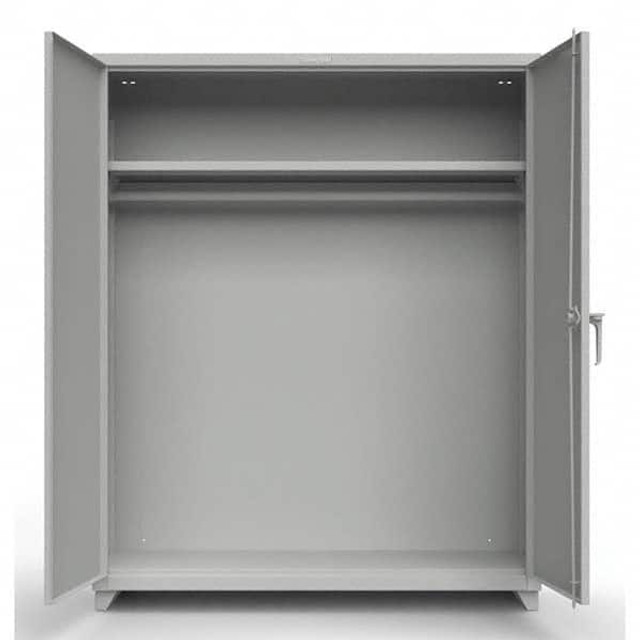 Strong Hold 56-WR-241-L Wardrobe Storage Cabinet: 60" Wide, 24" Deep, 75" High