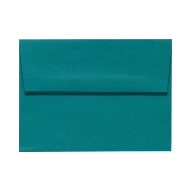 ACTION ENVELOPE EX4865-25-50 LUX Invitation Envelopes, #4 Bar (A1), Peel & Press Closure, Teal, Pack Of 50 ACTION ENVELOPE EX4865-25-50 LUX Invitation Envelopes, #4 Bar (A1), Peel & Press Closure, Teal, Pack Of 50