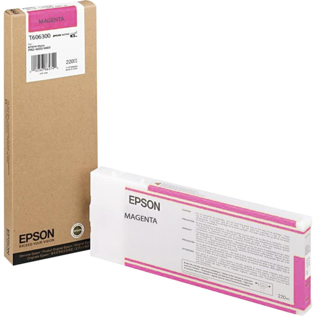 EPSON AMERICA INC. T606300 Epson Original Ink Cartridge - Inkjet - Magenta - 1 Each