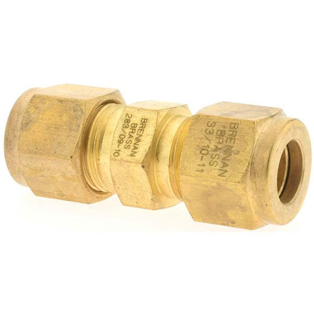 Brennan BD-BI-00145 Compression Tube Union: Compression x Compression