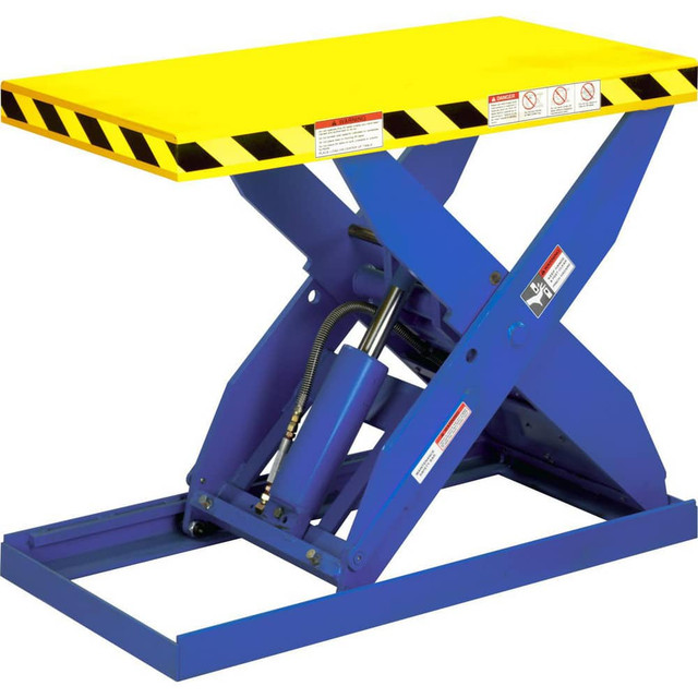 Ballymore BM-MS-2K-31R-24 Stationary Lift Tables; Overall Length: 36.00in ; Lift Mechanism: Hydraulic ; Overall Height: 31in ; Body Material: Steel ; Load Capacity: 2000lb ; Maximum Lift Height: 31.00in