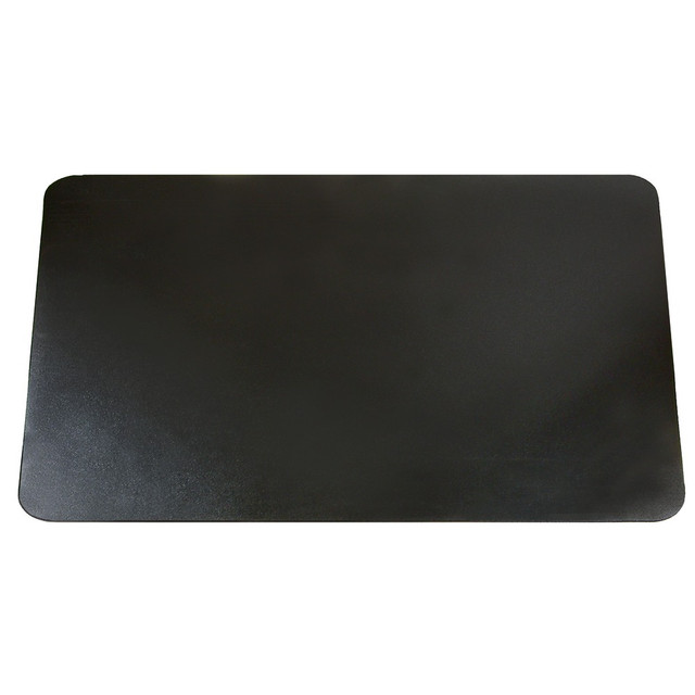 ARTISTIC OFFICE PRODUCTS 75-4-0 Artistic Eco-Black Desk Pad With Antimicrobial  Protection, 19in H x 24in W, Black