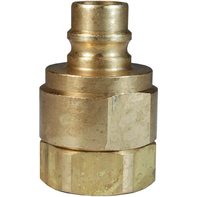 Dixon Valve & Coupling V8F8-B Hydraulic Hose Fittings & Couplings; Type: V-Series Valved Female Plug ; Fitting Type: Female Plug ; Hose Inside Diameter (Decimal Inch): 1.0000 ; Hose Size: 1 ; Material: Brass ; Thread Type: NPTF