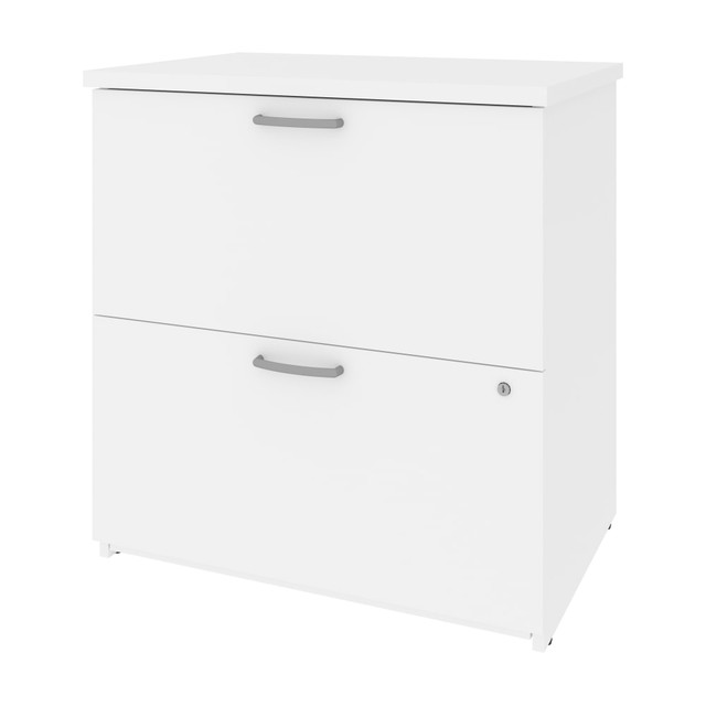 BESTAR INC. Bestar 46630-1117  Universel 28-5/16inW x 19-5/8inD Lateral 2-Drawer File Cabinet, White