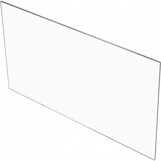 USA Industrials BULK-PD-344 Social Distancing Partition: 96" OAW, 30" OAH, Plastic, Clear