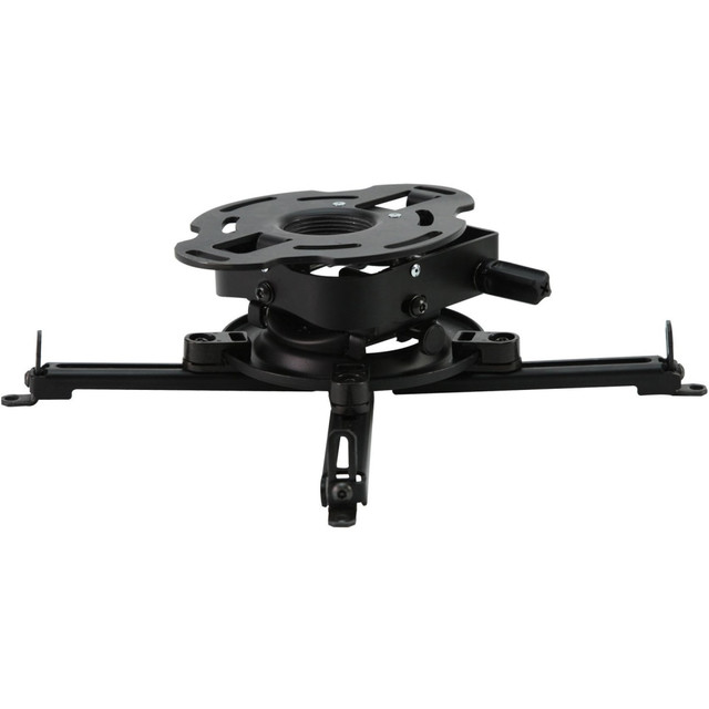 PEERLESS INDUSTRIES, INC. PRGS-UNV Peerless-AV PRGS-UNV Ceiling Mount for Projector - Black - Height Adjustable - 50 lb Load Capacity - 1