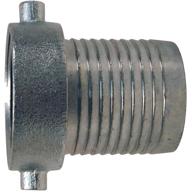 Dixon Valve & Coupling FCSM250 Suction & Discharge Hose Couplings; Type: Steel King Short Shank Suction Coupling ; Coupling Type: Female Suction Coupling ; Coupling Descriptor: Plated Steel Shank w/Plated Iron Nut ; Material: Plated Steel ; Coupler S