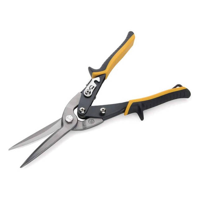 Williams JHW28221 Snips; Snip Type: Aviation Snip ; Tool Type: Straight Long Cut Snip ; Cutting Length (Fractional Inch): 3 ; Cutting Length (Decimal Inch): 3 ; Overall Length Range: 10.0000 in & Larger ; Cutting Direction: Straight