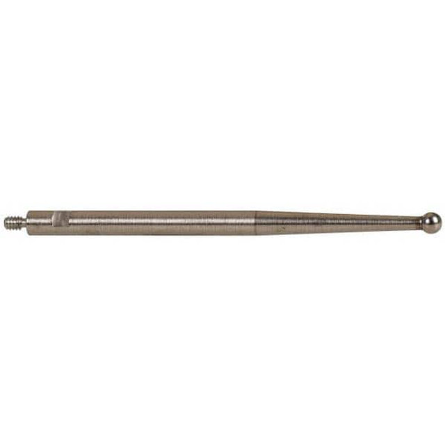 TESA Brown & Sharpe 599-7036-80 Test Indicator Ball Contact Point: 2 mm Ball Dia, 36.51 mm Contact Point Length, Steel