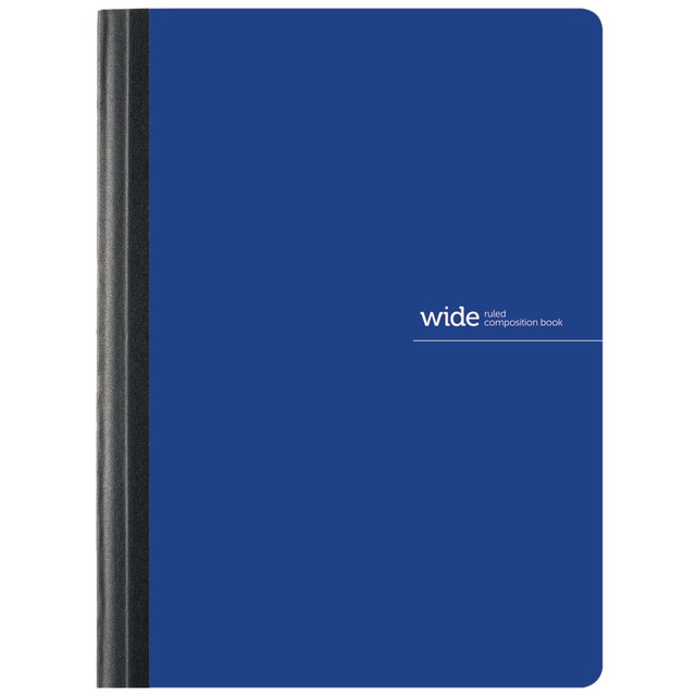 Whether you are at home, at the office or in class, having a place to jot down notes is important. This composition book is center sewn and features a tear-resistant poly cover, ensuring it can stand up to daily use.  Tear-resistant poly cover is strong and durable.  Features 80 sheets to help you in class or at a meeting.  Center-sewn sheets are held firmly in place.