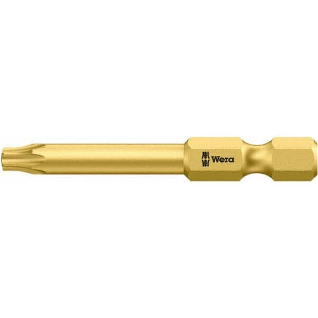 Wera 05060087001 Power Screwdriver Bit: T40 Torx, TX40 Speciality Point Size, 1/4" Hex Drive