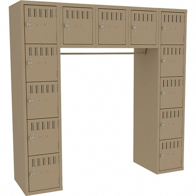 Tennsco SRS-601872-ASND Locker: 17" Deep,