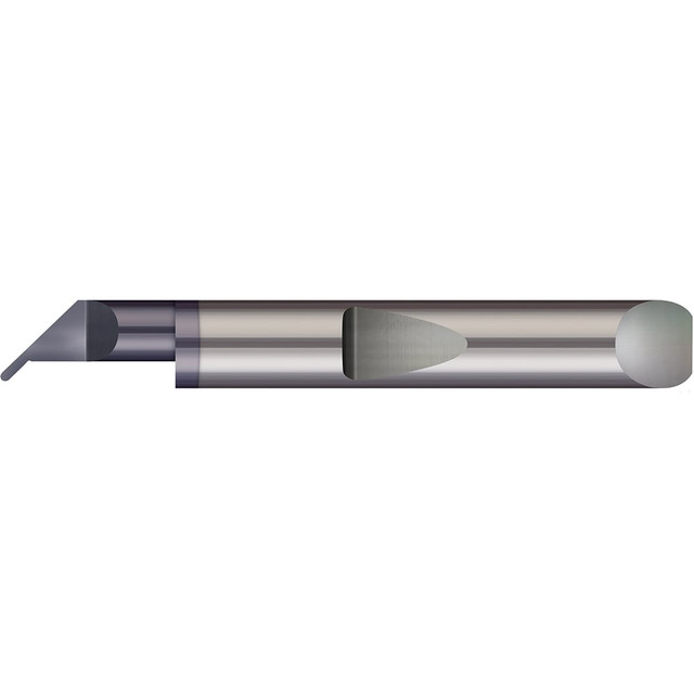 Micro 100 QUP-25039-8X Grooving Tools; Grooving Tool Type: Undercut ; Cutting Direction: Right Hand ; Shank Diameter (Inch): 1/4 ; Overall Length (Decimal Inch): 2.0000 ; Full Radius: Yes ; Material: Solid Carbide