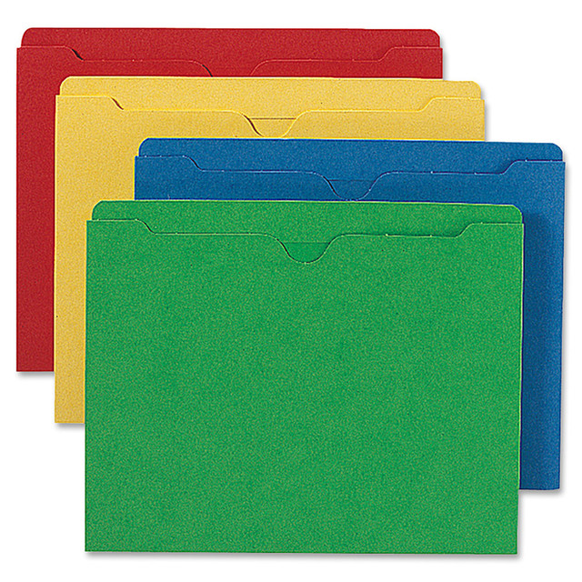 SMEAD MFG CO 75613 Smead Heavyweight Color File Jackets, Letter Size, Expansion, Assorted, Box Of 100 SMEAD MFG CO 75613 Smead Heavyweight Color File Jackets, Letter Size, Expansion, Assorted, Box Of 100
