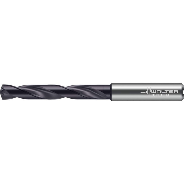 Walter-Titex 8325001 Jobber Length Drill Bits; Drill Bit Size (mm): 9.80 ; Drill Bit Size (Decimal Inch): 0.3858 ; Drill Bit Material: Solid Carbide ; Cutting Direction: Right Hand ; Coating/Finish: TiAlN/THL ; Number of Flutes: 2