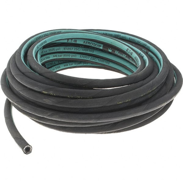 Value Collection BD-14971 1/4" ID x 0.53" OD, 6,500 psi Work Pressure Hydraulic Hose
