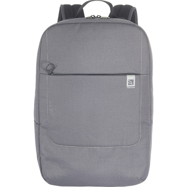 TUCANO USA INC BKLOOP15-BK Tucano Loop Carrying Case (Backpack) for 15.6in Apple Notebook, MacBook Pro (Retina Display), MacBook Pro, Ultrabook - Black - Shock Resistant Interior - Trolley Strap, Shoulder Strap - 17.5in Height x 11.6in Width x 4.7in 