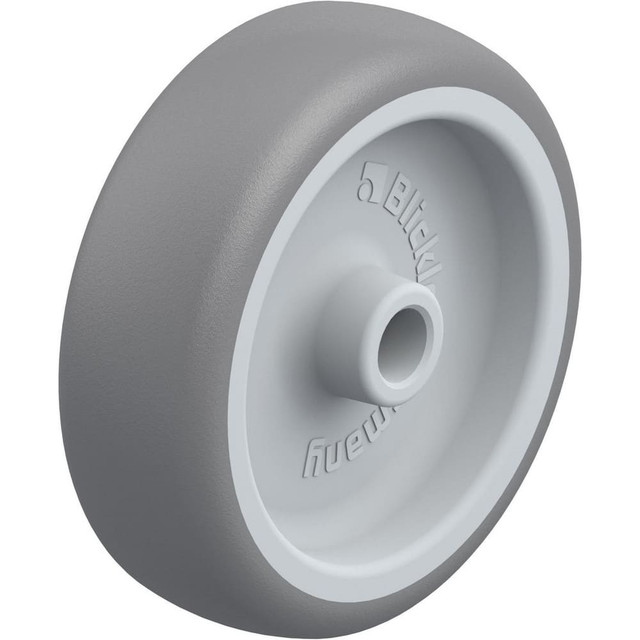 Blickle 546598 Caster Wheels; Wheel Type: Rigid; Swivel ; Load Capacity: 245 ; Bearing Type: Plain Bore ; Wheel Core Material: Polypropylene ; Wheel Material: Rubber ; Wheel Color: Gray