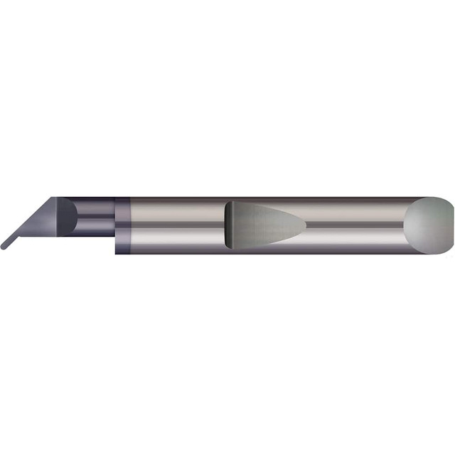 Micro 100 QUP-31050-8X Grooving Tools; Grooving Tool Type: Undercut ; Cutting Direction: Right Hand ; Shank Diameter (Inch): 5/16 ; Overall Length (Decimal Inch): 2.0000 ; Full Radius: Yes ; Material: Solid Carbide
