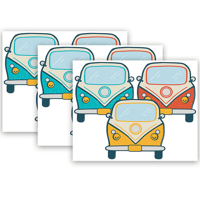 Eureka Cut Outs can add creativity and fun to bulletin boards, hallways, walls, projects and more.  Cut outs are great for decorating, writing the weeks spelling words, student names or awards.  These paper cut-outs have so many uses.  Each pack includes 36 pieces. Sold as 3 packs for a total of 108 pieces.